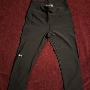 Under Armour Black Performance Leggings with Small Logo